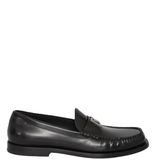  Giày Nam Dolce & Gabbana Loafers Leather Logo 'Black' 