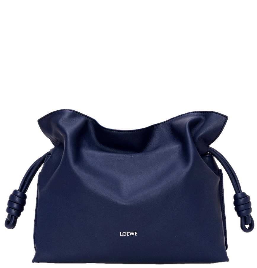  Túi Nữ Loewe Medium Flamenco Clutch 'Abyss Blue' 