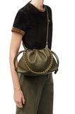  Túi Nữ Loewe Medium Flamenco Purs 'Dark Khaki Green' 