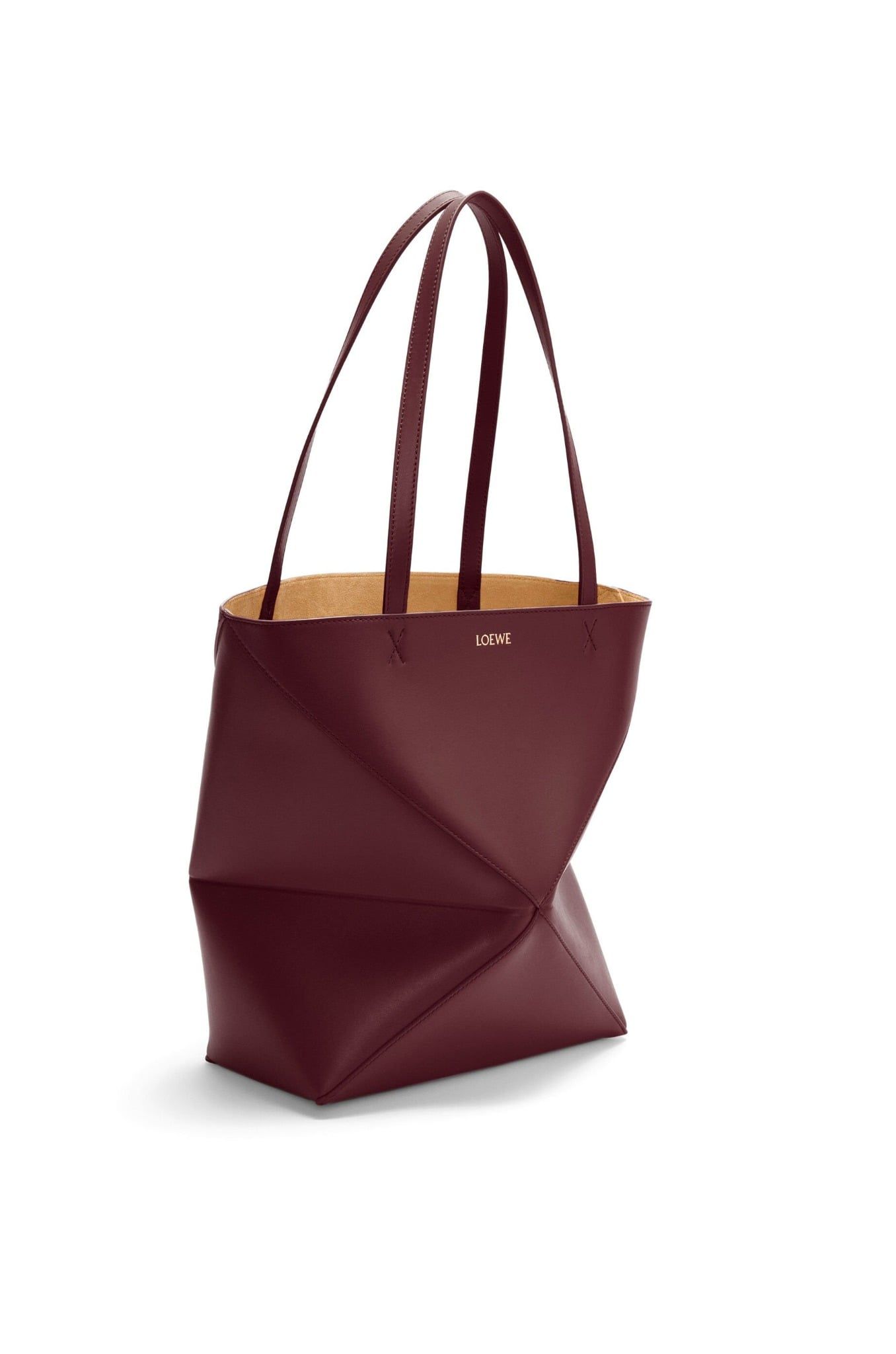  Túi Nữ Loewe Medium Puzzle Fold Tote 'Dark Burgundy' 