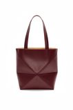  Túi Nữ Loewe Medium Puzzle Fold Tote 'Dark Burgundy' 