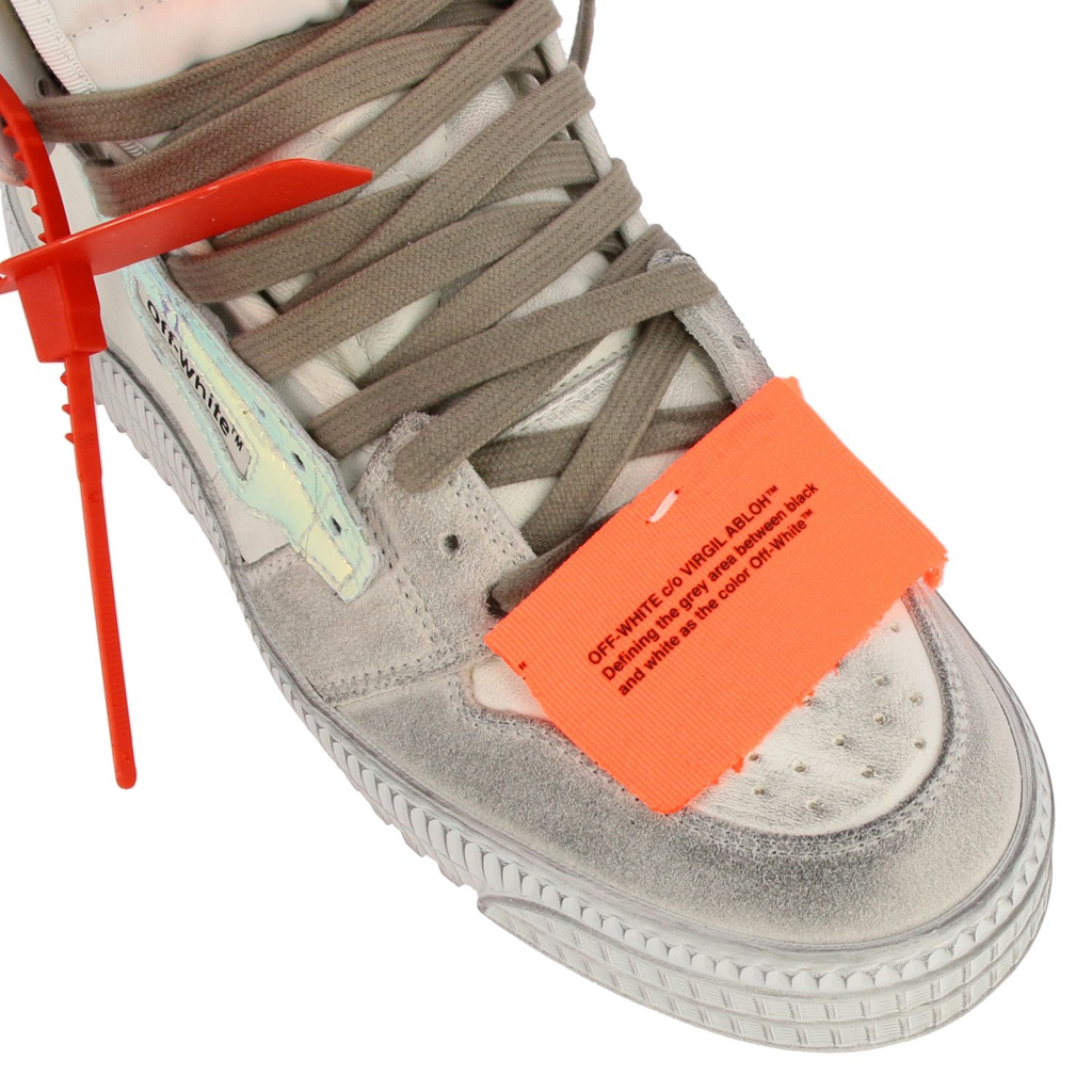  Giày Off-White Court High Iridescent FW19 
