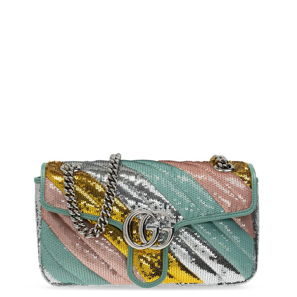  Túi Nữ Gucci Gg Marmont Small Sequin Shoulder Bag 'Multicolor' 