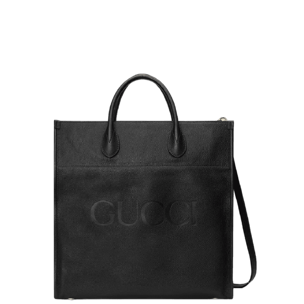  Túi Nữ Gucci Large Tote With Gucci Logo 'Black' 