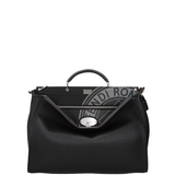  Túi Nam Fendi Handbags Peekaboo Selleria Leather 'Black' 
