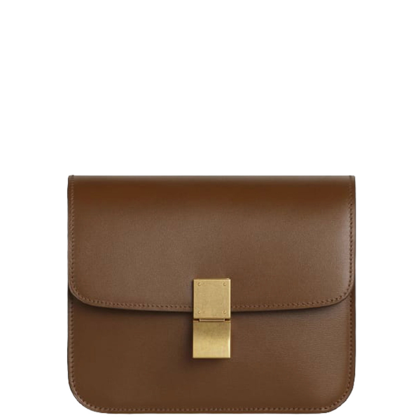  Túi Nữ Celine Teen Classic Bag In Box Calfskin 'Camel' 