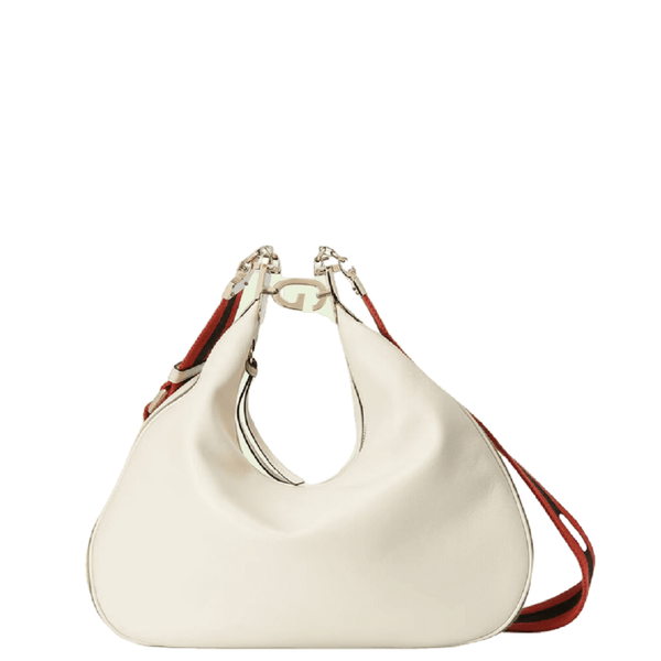  Túi Nữ Gucci Attache Large Shoulder Bag 'White' 