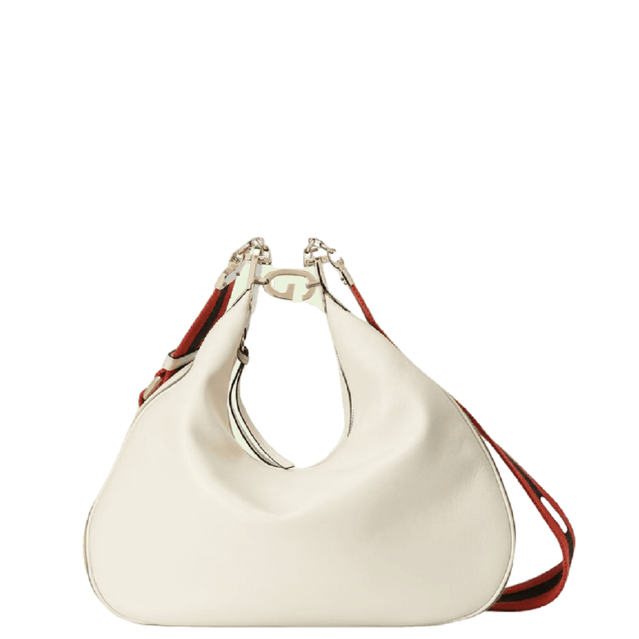  Túi Nữ Gucci Attache Large Shoulder Bag 'White' 