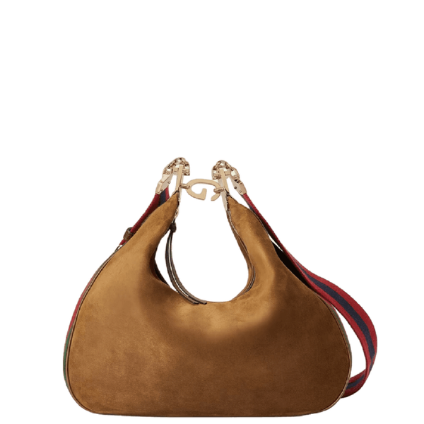 Túi Nữ Gucci Attache Large Shoulder Bag 'Brown' 
