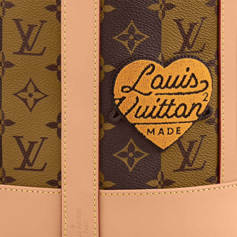  Túi Nam Louis Vuitton Randonnee Messenger Monogram Stripes 'Brown Canvas' 