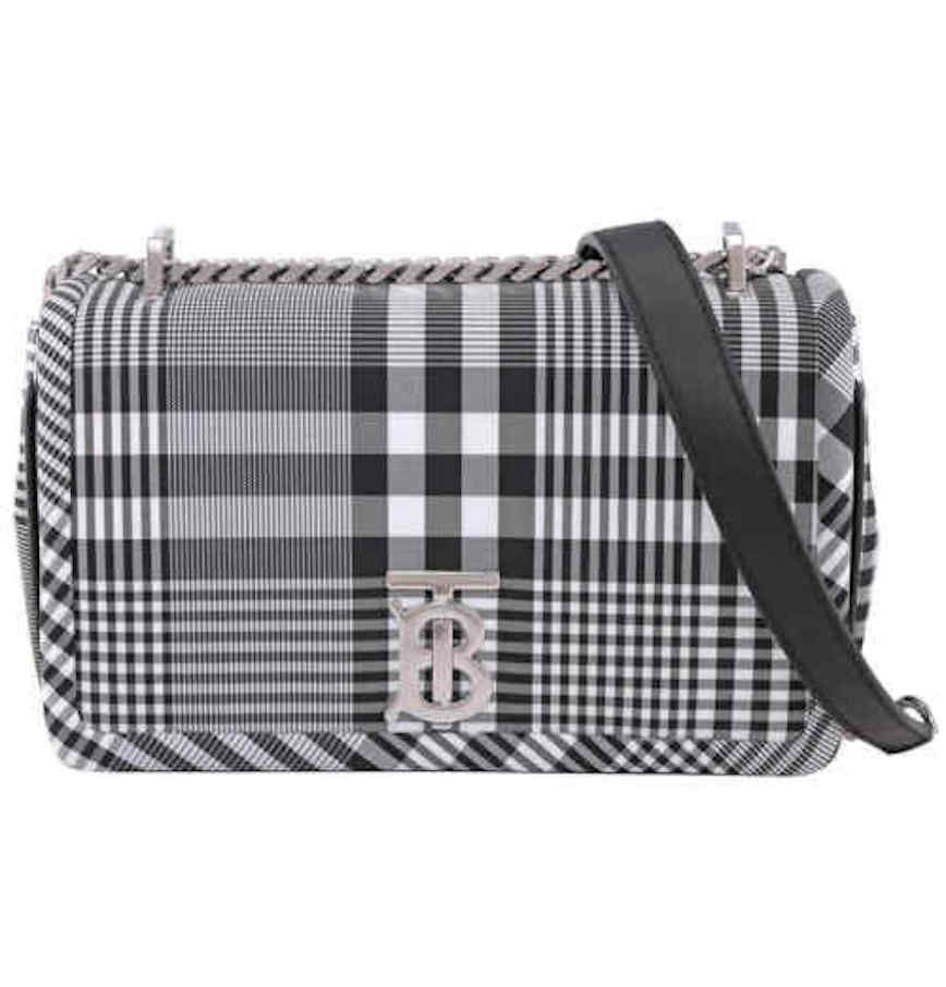  Túi Nữ Burberry Small Check Nylon Lola Bag 