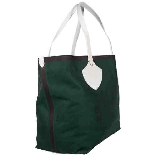  Túi Nữ Burberry Dark Racing The Giant Tote Bag 'Green' 