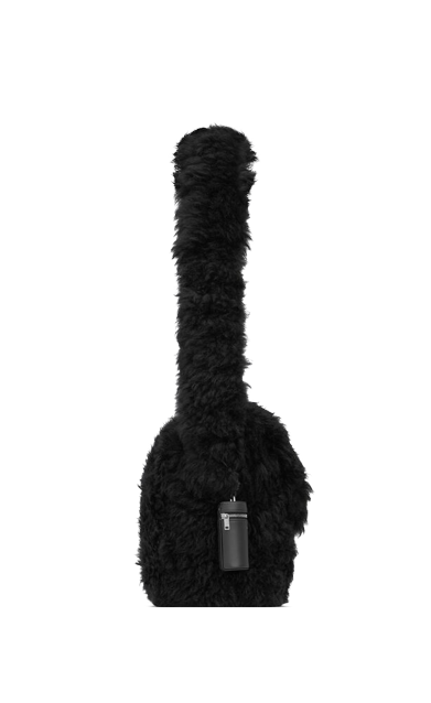  Túi Nữ Saint Laurent Shaggy 'Black' 