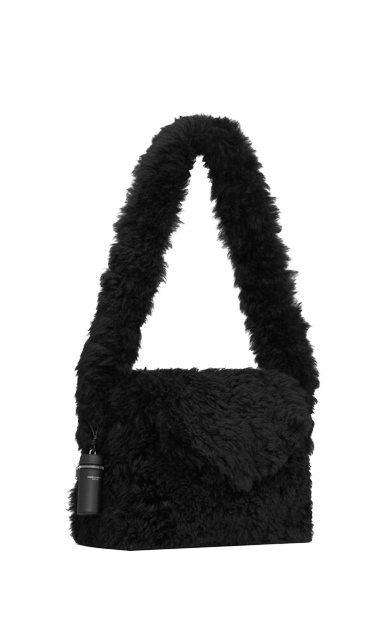  Túi Nữ Saint Laurent Shaggy 'Black' 