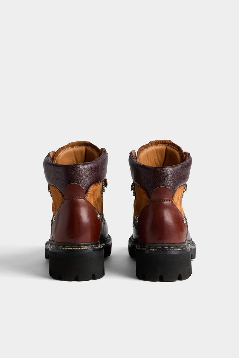  Giày Nam Dsquared2 Canadian Hiking 'Black' 