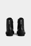  Giày Nam Dsquared2 Be Icon Combat 'Black' 