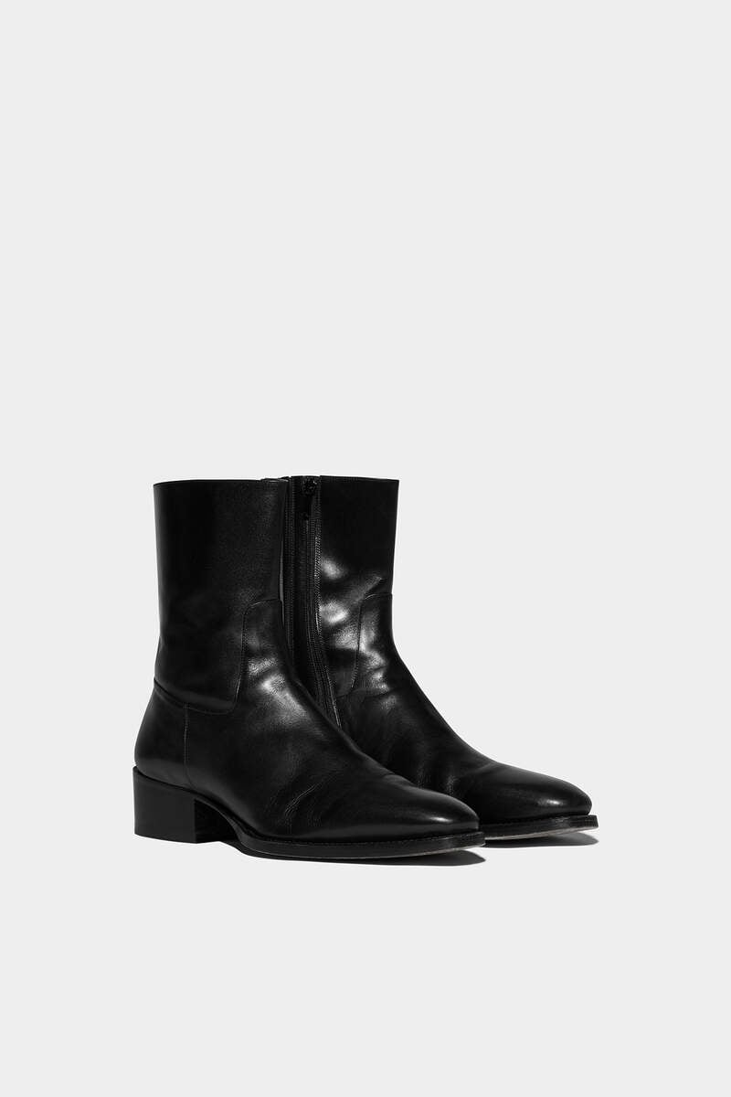 Giày Nam Dsquared2 Pierre Ankle 'Black' 