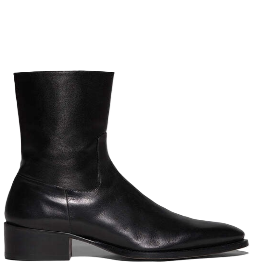  Giày Nam Dsquared2 Pierre Ankle 'Black' 