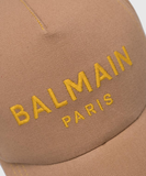  Mũ Nữ Balmain Cotton With Balmain Logo 'Beige' 