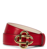  Thắt Lưng Nam Casablanca Leather Belt 'Red' 