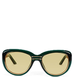  Kính Casablanca The Wing Sunglasses 'Dark Green' 