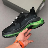  Giày Nam Balenciaga Triple S Sneaker 'Black Yellow Fluo' 