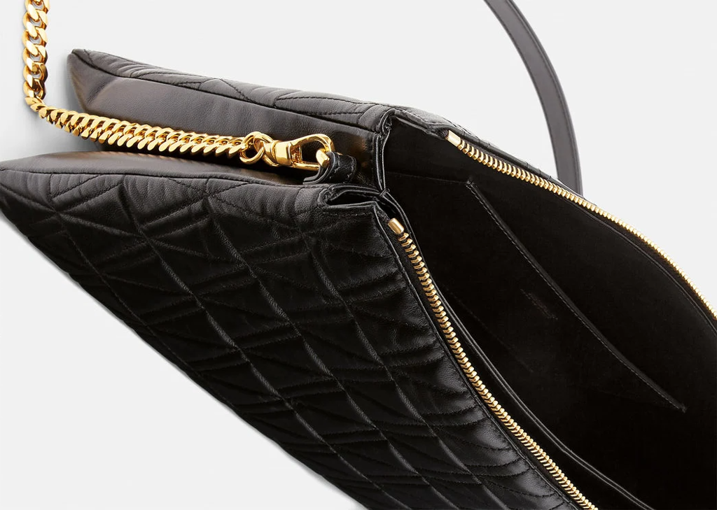  Túi Nữ Versace Virtus Shoulder 'Black' 