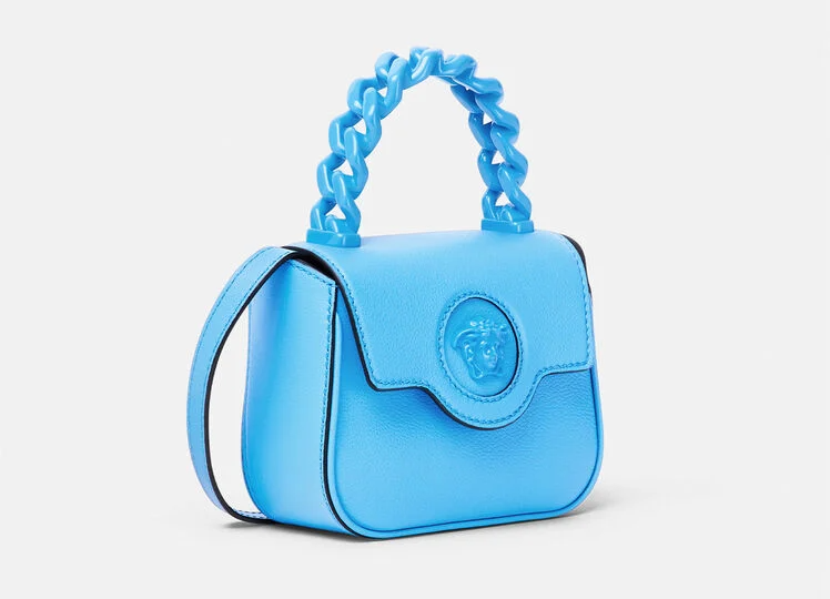 Túi Nữ Versace La Medusa Mini DV 'BLue' 