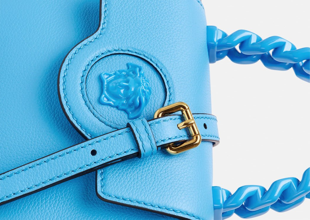  Túi Nữ Versace La Medusa Mini DV 'BLue' 