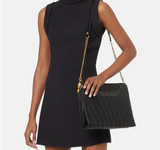  Túi Nữ Versace Virtus Shoulder 'Black' 