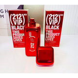  Nước Hoa Nam Carolina Herrera 212 Vip Men Black LE Red EDP 