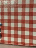  Túi Nữ Burberry Small Gingham Leather Lola Bag 'Red' 