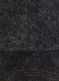  Mũ Nữ Balmain Denim With PB Pendant 'Grey' 