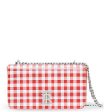  Túi Nữ Burberry Small Gingham Leather Lola Bag 'Red' 