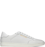  Giày Nam Saint Laurent Court Classic Sl/10 Perforated Smooth Leather 'Optic White' 