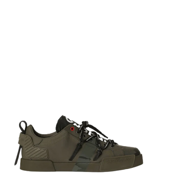  Giày Nam Dolce & Gabbana Calfskin Portofino Maxi Logo Multicolor 