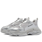  Giày Nam Balenciaga Triple S Sneaker 'Silver Metallic' 