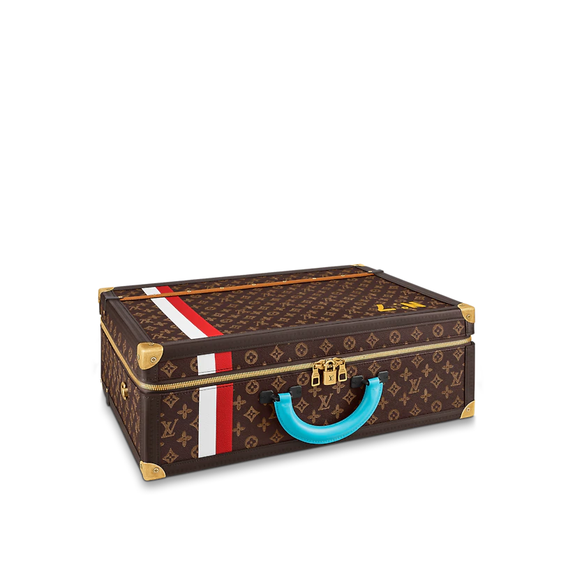  Vali Nam Louis Vuitton Alzer 60 Soft Trunk 'Monogram Canvas' 