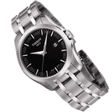  Đồng Hồ Nam Tissot Couturier Black Dial Stainless Steel 