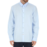  Áo Nam Kenzo Printing Logo Long Sleeves Shirt 'Light Blue' 