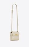  Túi Nữ Saint Laurent Manhattan Mini Crossbody Bag Leather 'Blanc Vintage' 