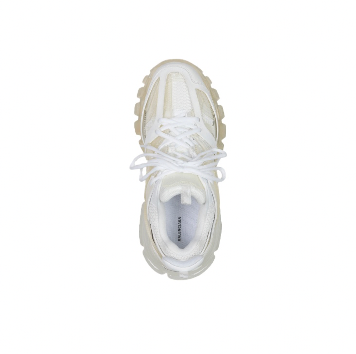 Womens Track Trainers in White  Balenciaga GB