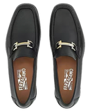  Giày Salvatore Ferragamo Nam Loafer With Gancini Ornament 'Black' 