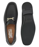  Giày Salvatore Ferragamo Nam Loafer With Gancini Ornament 'Black' 