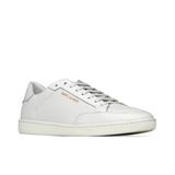  Giày Nam Saint Laurent Court Classic Sl/10 Perforated Smooth Leather 'Optic White' 