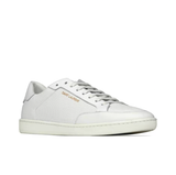  Giày Nam Saint Laurent Court Classic Sl/10 Perforated Smooth Leather 'Optic White' 