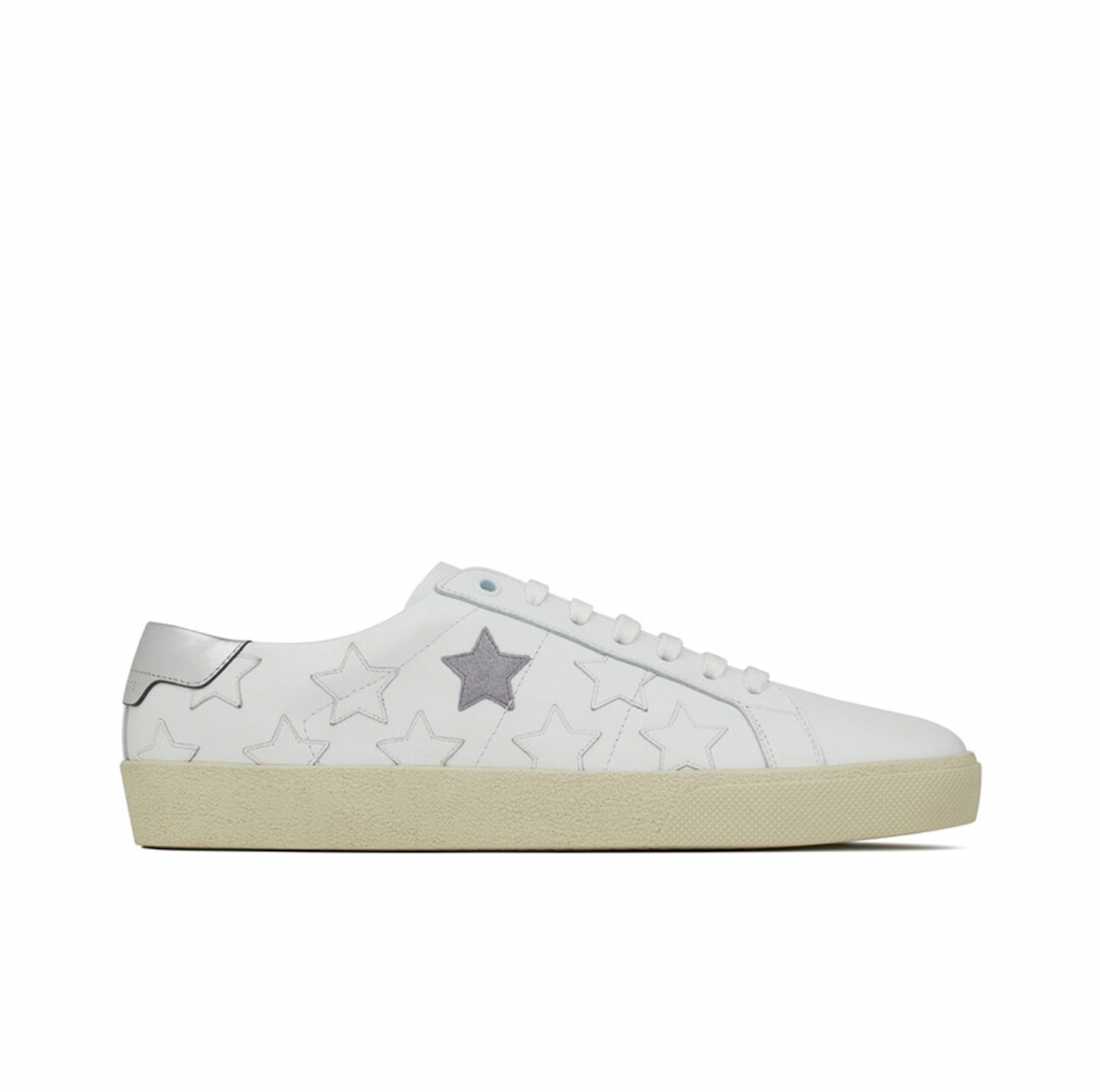  Giày Nam Saint Laurent Court Classic Sl/06 California Smooth Leather 'Bright White' 