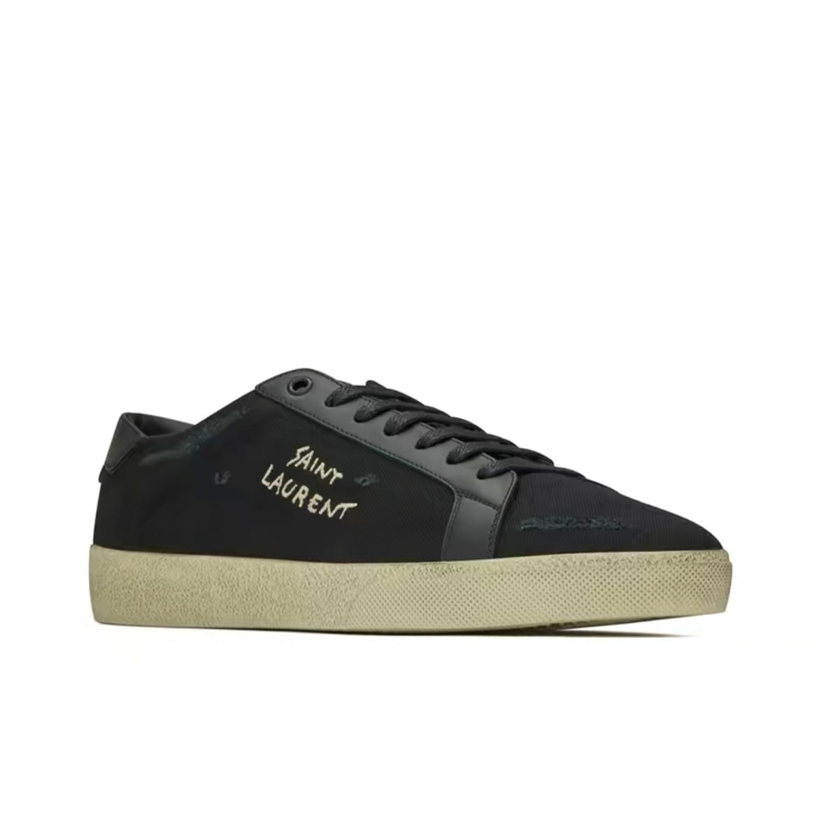 Giày Nam Saint Laurent Court Classic SL/06 Low #39 Black #39 611106GUP501000 Giày Nam Saint Laurent Court Classic SL/06 Low #39 Black #39 611106GUP501000