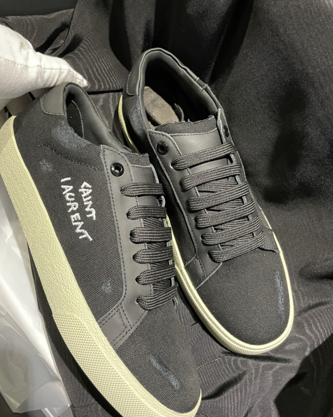  Giày Nam Saint Laurent Court Classic SL/06 Low 'Black' 