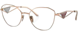  Kính Nữ Prada Eyeglasses 'Pink Gold' 